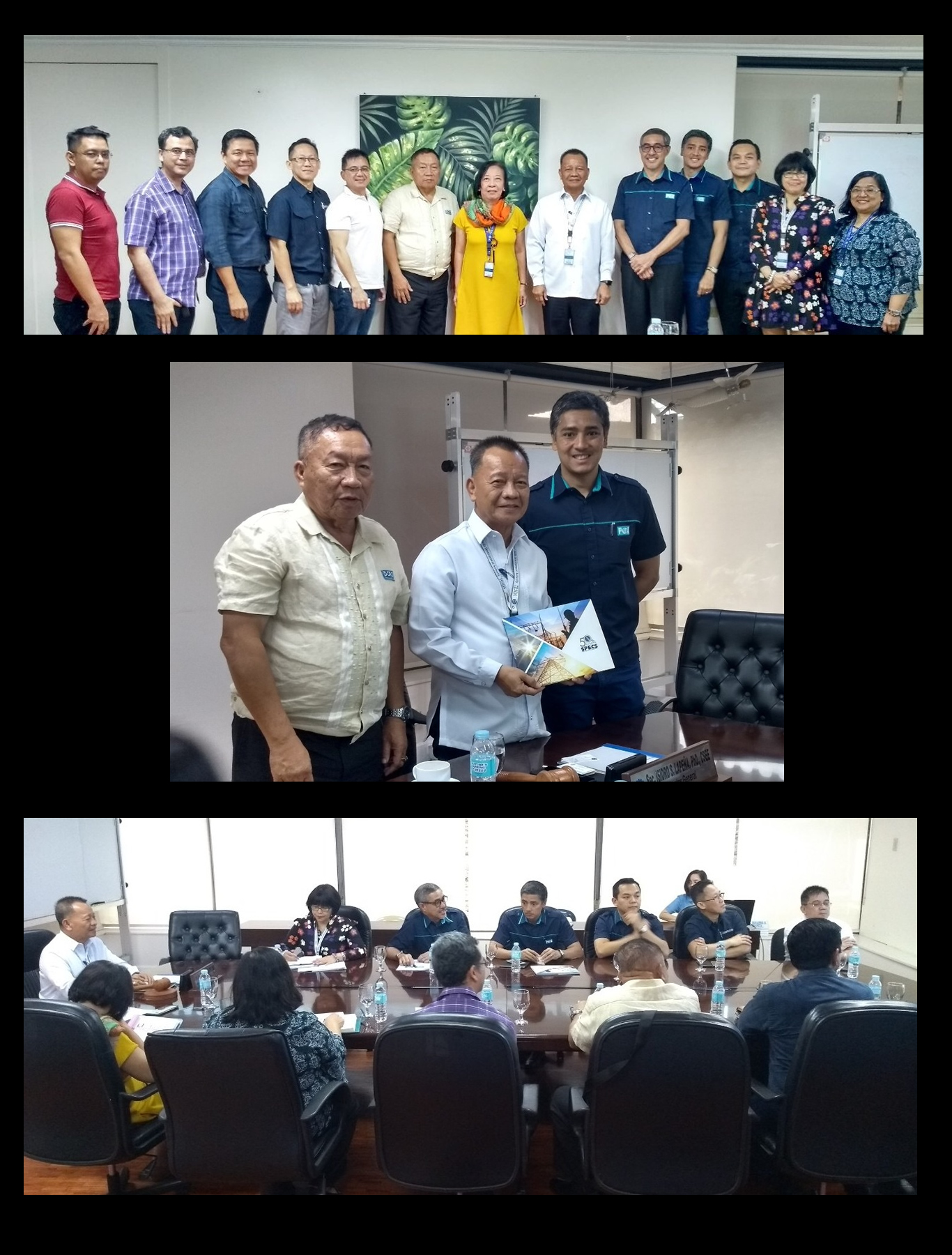 SPECS President Mr. Francisco B. Gonzalez Jr and PCA Board courtesy call to TESDA Director General Mr. Isidro S. Lapeña